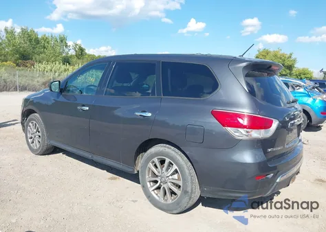 2013 Nissan Pathfinder S z USA, uszkodzony, nr VIN 5N1AR2MM5DC642474